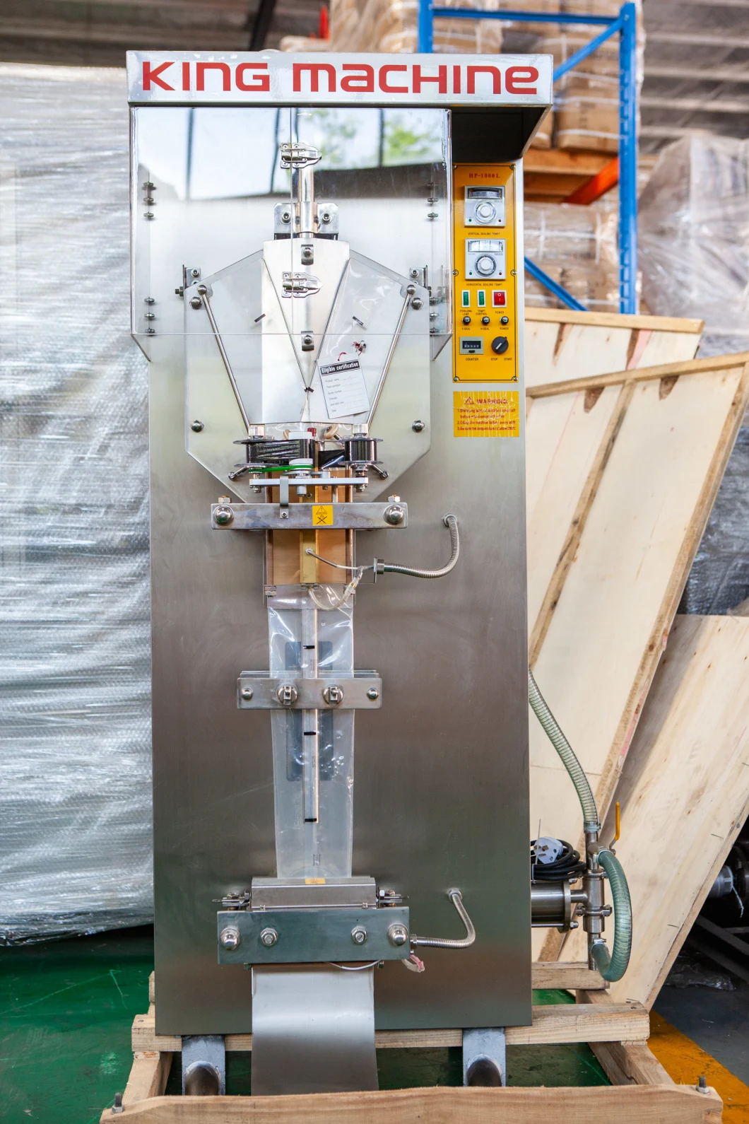 Sachet Bag Water Filling Packing Machine